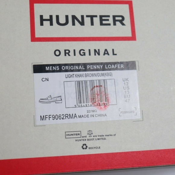 HUNTER Original Rubber Penny Loafer Light Khaki - Picture 4 of 4